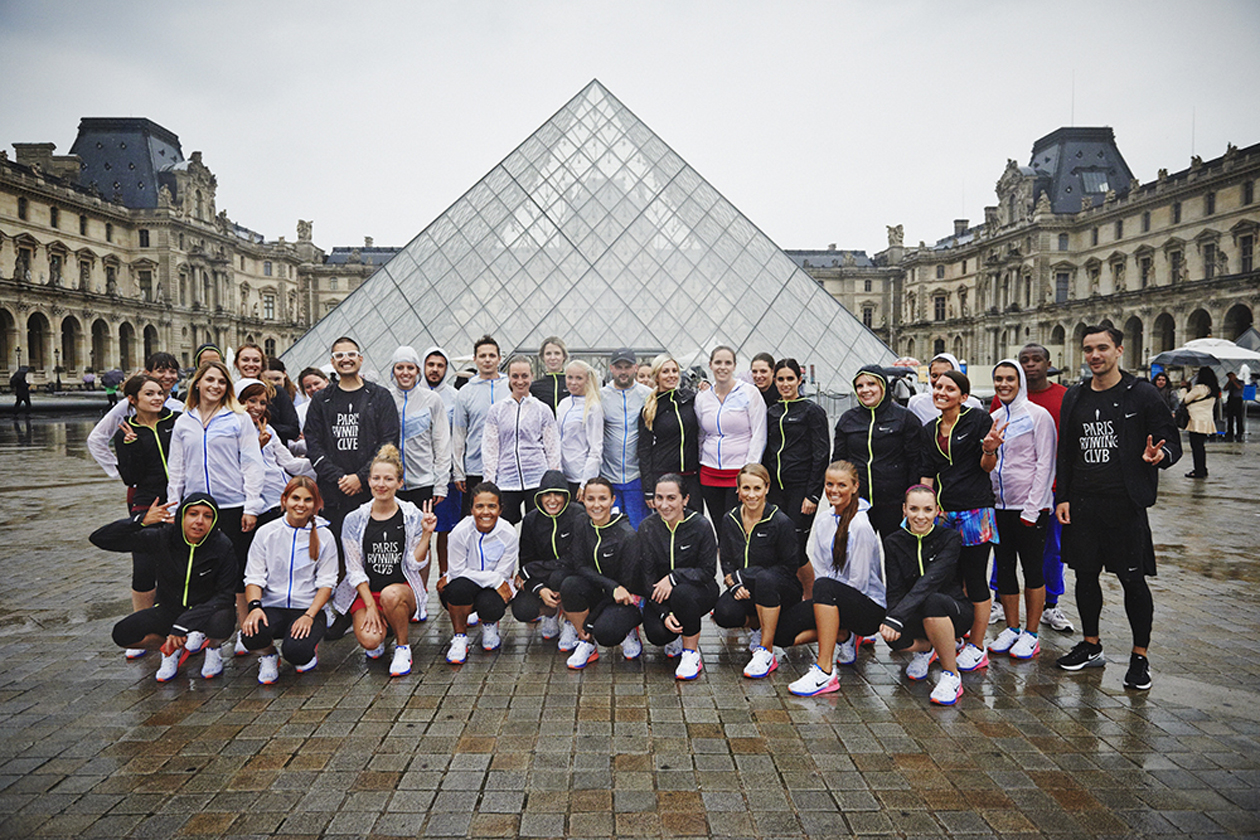 Foto ricordo al Louvre