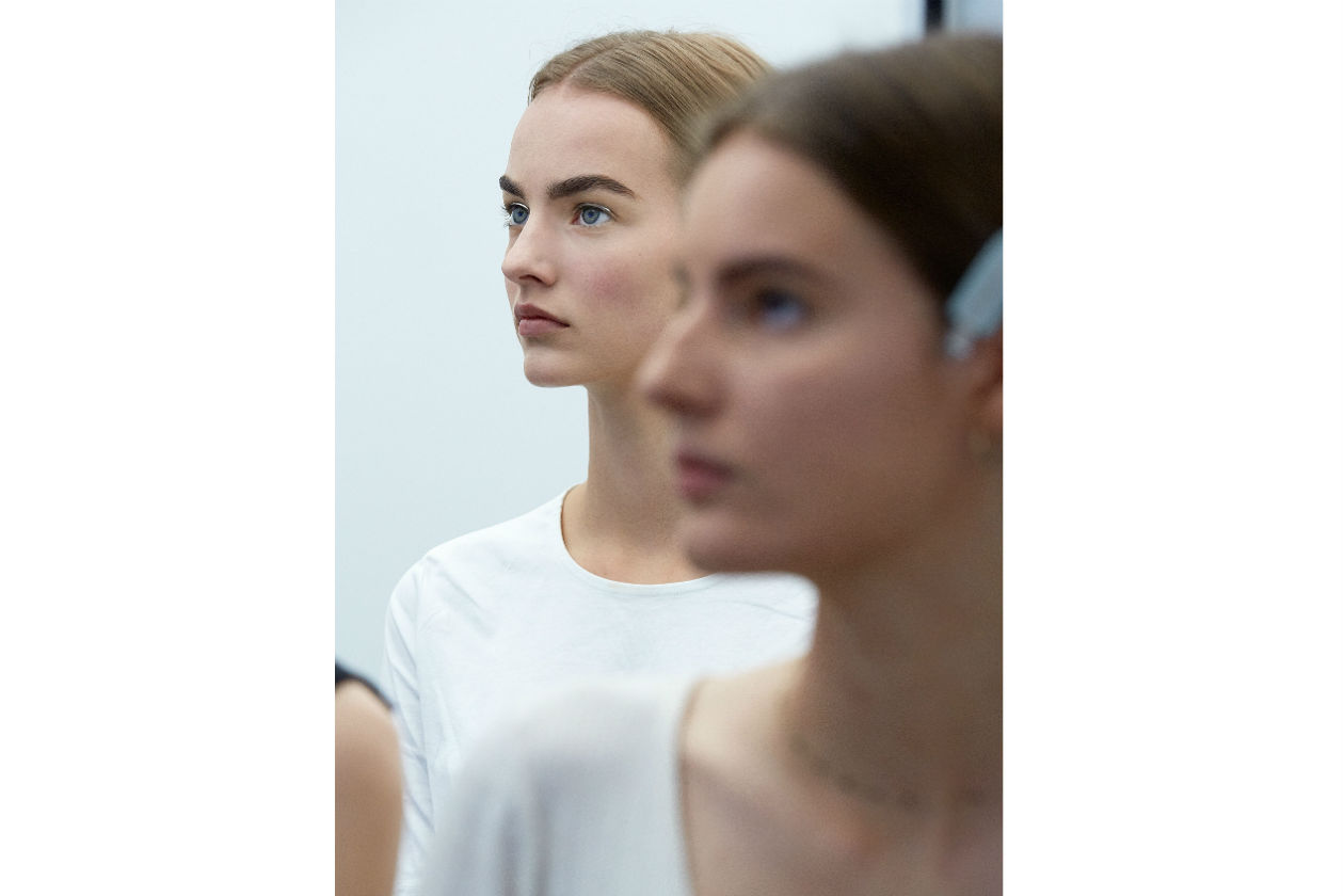 Haute Couture A-H 2015, Dior show Backstage – Make up creato e realizzato da Peter Philips