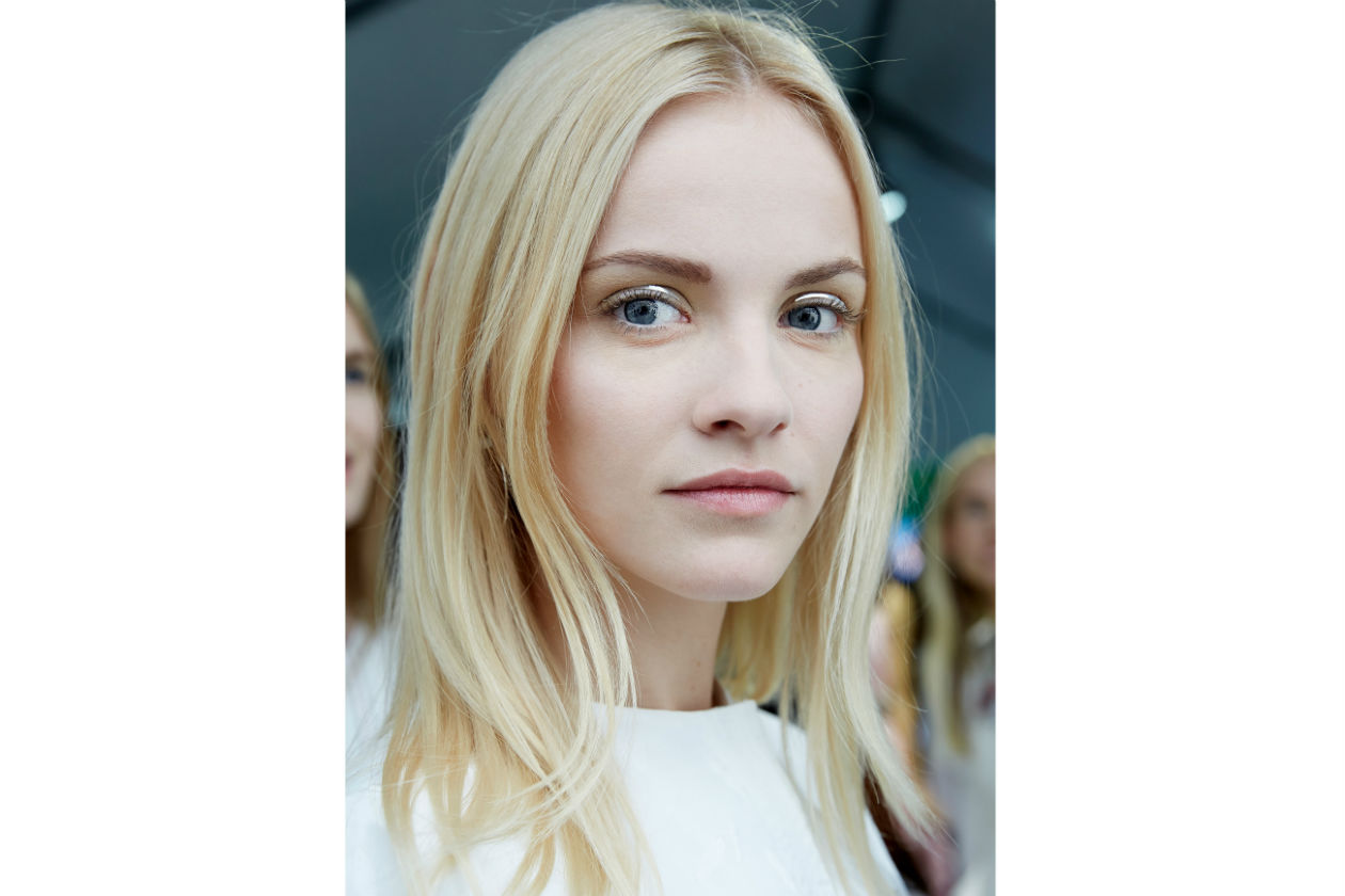 Haute Couture A-H 2015, Dior show Backstage – Make up creato e realizzato da Peter Philips