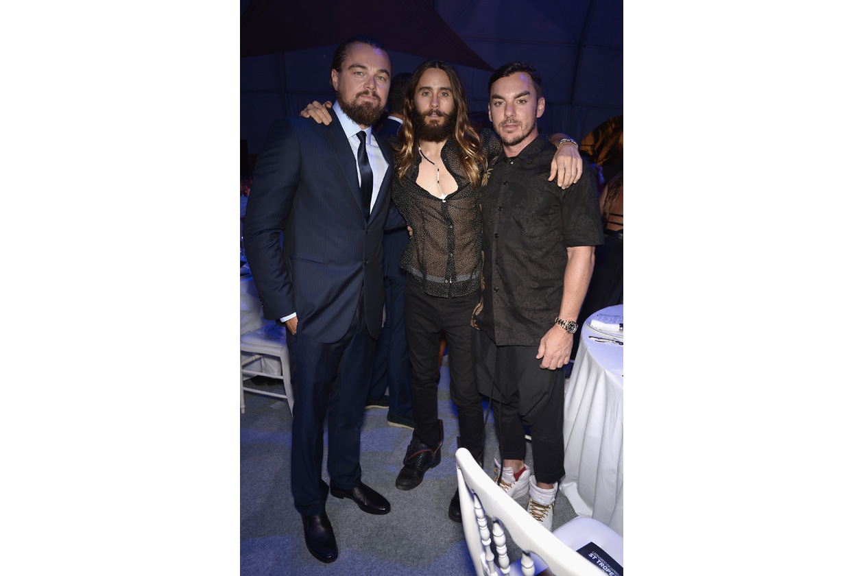 Leonardo DiCaprio Foundation Gala Leonardo DiCaprio Jared Leto Shannon Leto