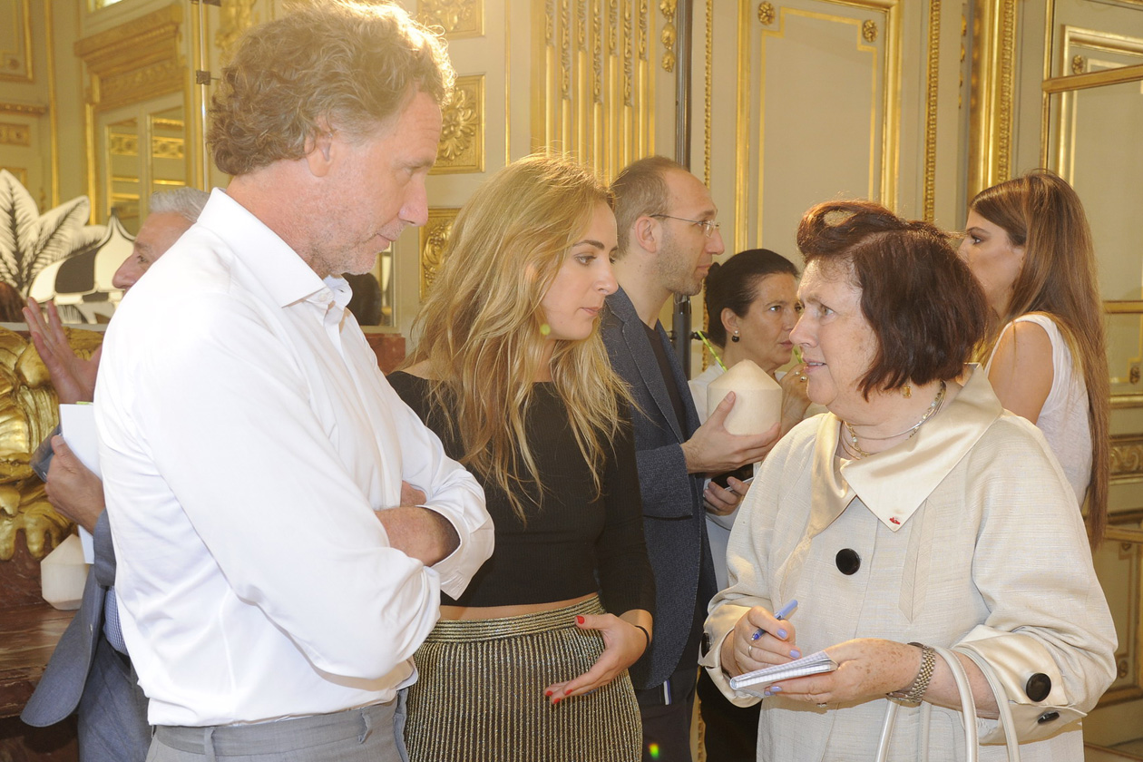 Oskar Metsavaht & Alexia Niedzielski & Suzy Menkes