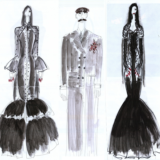 antonio marras famiglia addams