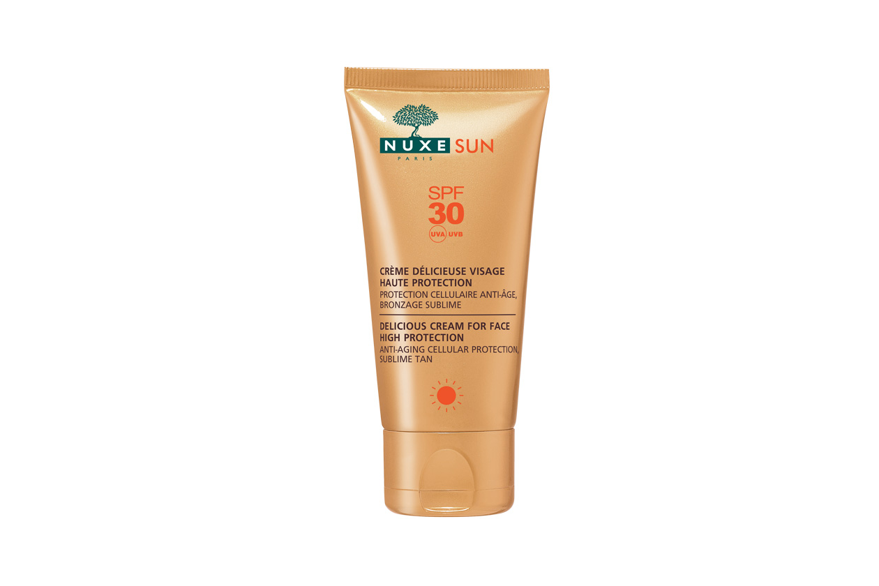 creme delicieuse visage spf 30 nuxe sun