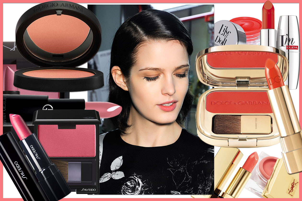 Blush e rossetti: gli abbinamenti ideali per un maquillage ton sur ton