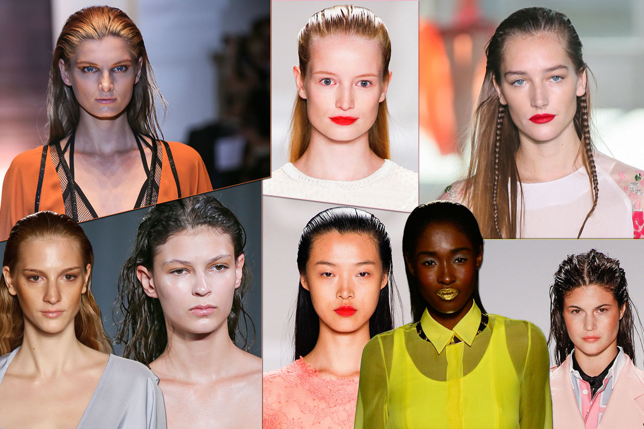 Capelli Primavera/Estate 2014: effetto bagnato e sleek come una sirena