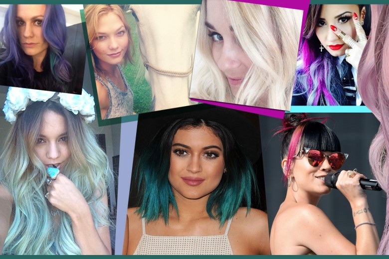 Quando le star cambiano colore di capelli: gli ultimi “colpi di testa” dal biondo ai rainbow hair
