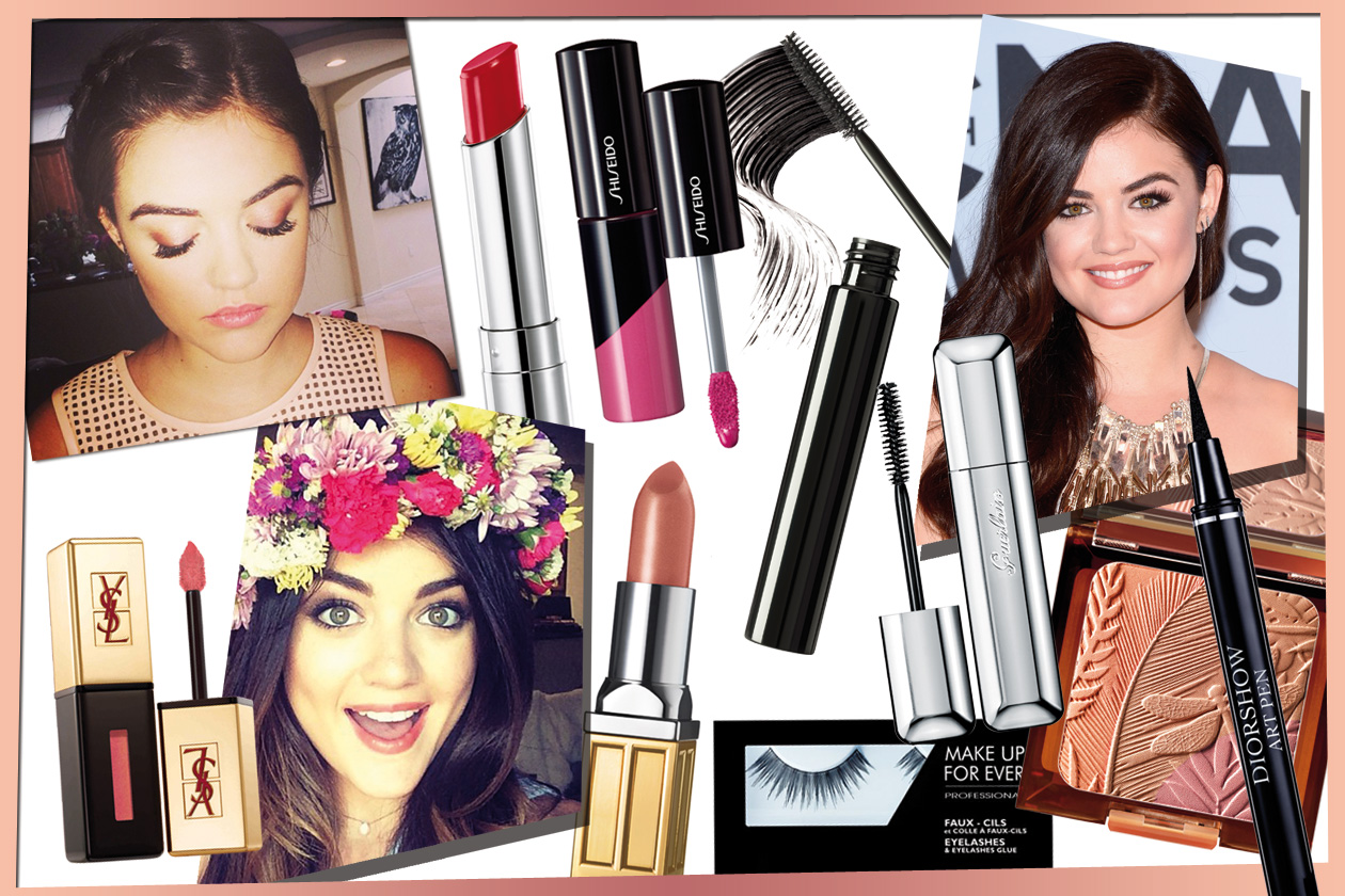 Lucy Hale: i migliori beauty look tra smokey eyes e rossetti vivaci