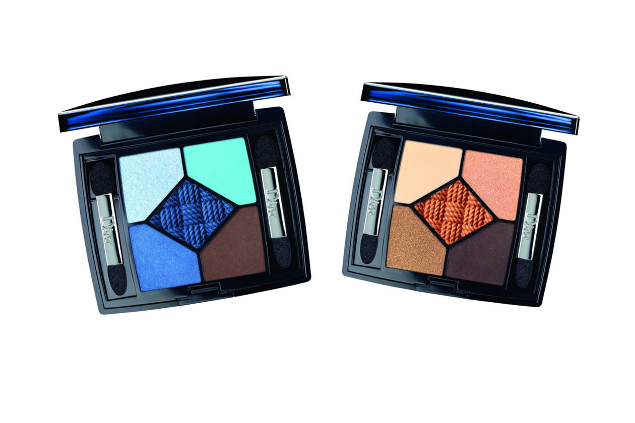 Colori caldi e nuance marine per le palette di Dior