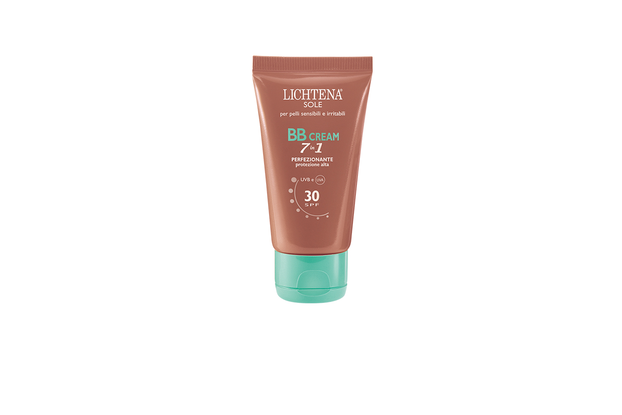 PERFEZIONATORE: Lichtena Sole BB Cream 7 in 1 è una crema colorata leggera; si stende molto velocemente e dona un incarnato naturale