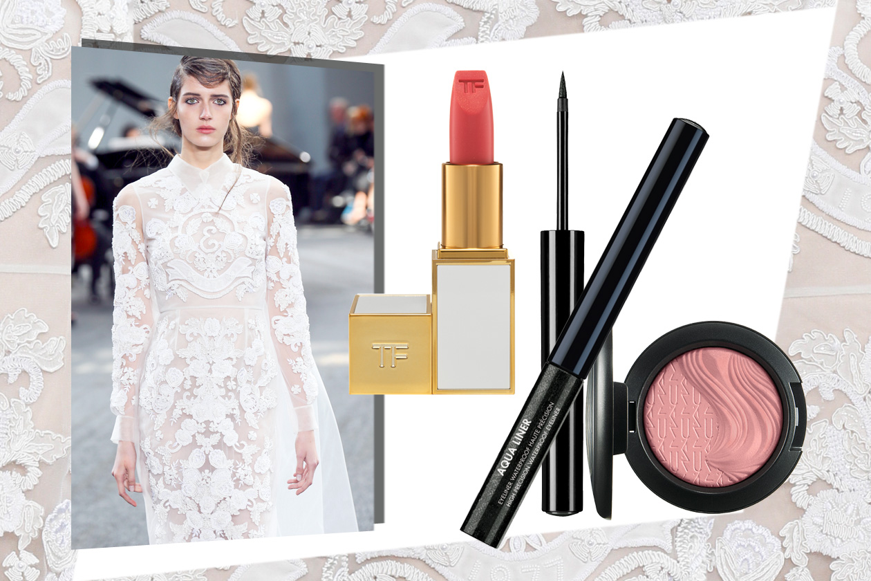 PRINCESS: veli e ricami dall’allure retro: il look da vera principessa (Erdem). Il trucco è essenziale (MAC Cosmetics – Tom Ford – Make Up Forever)