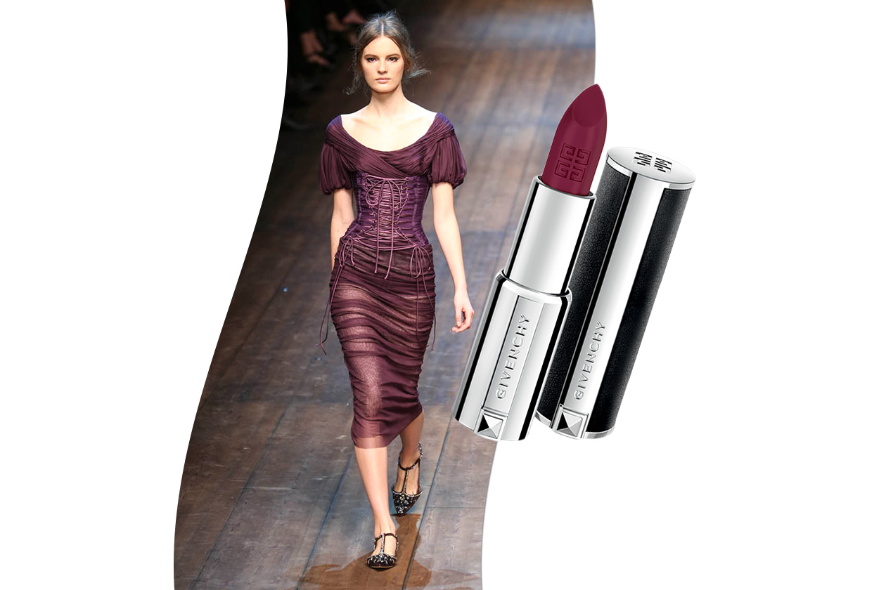 Sangria fashion & make up: Dolce & Gabbana e Givenchy Le Rouge Pourpre Inoui