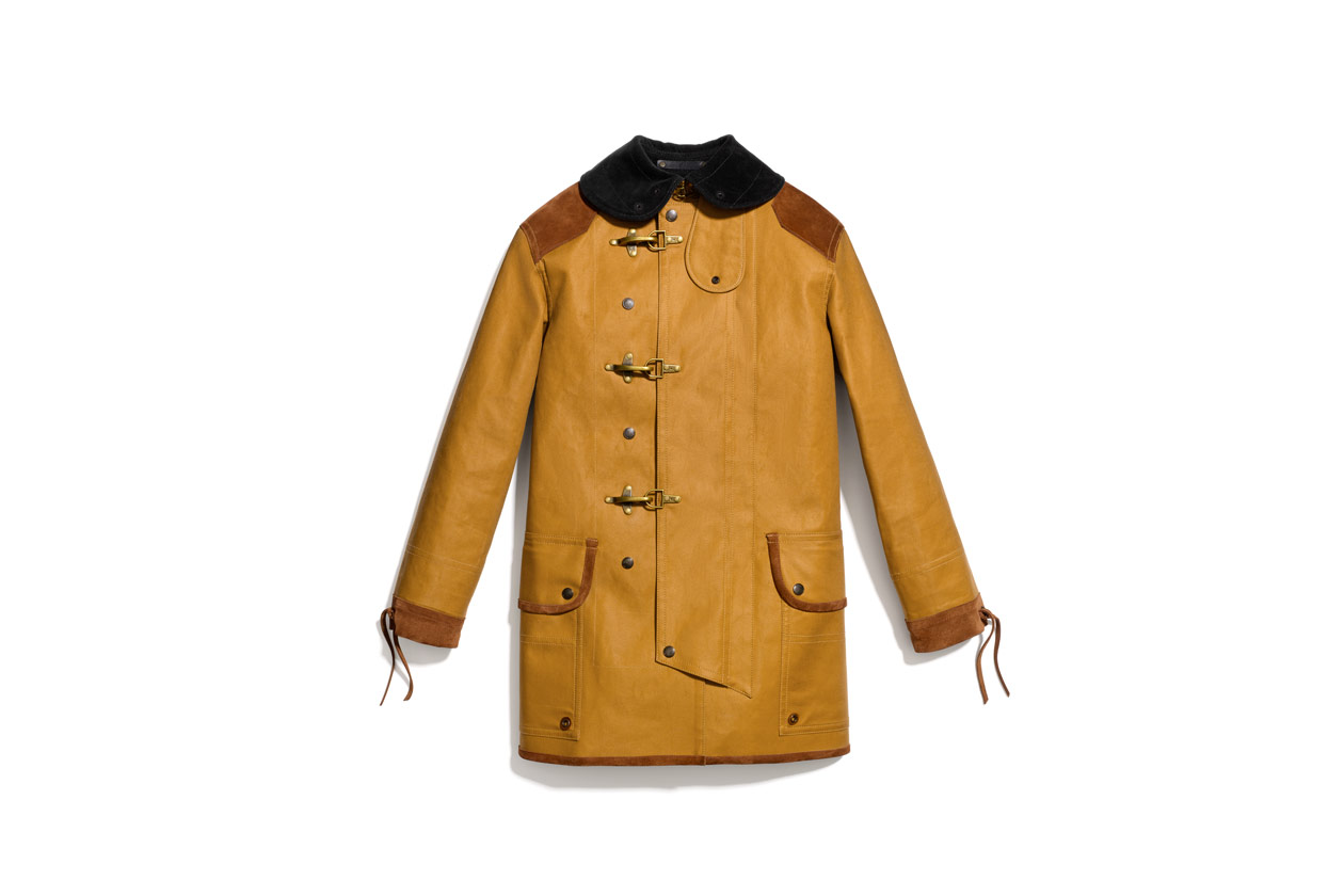 Twill Fireman Coat Similar styles available at Net a Porter Coach