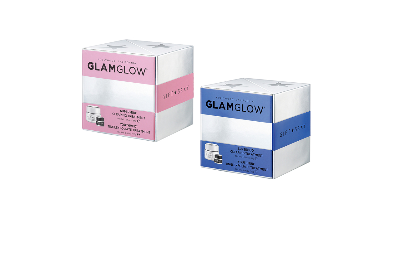 VISO: la Glamglow  Supermud Youthmud Clearing Treatment è un trattamento 2-in-1, maschera e gommage, per trattare in maniera mirata le piccole imperfezioni