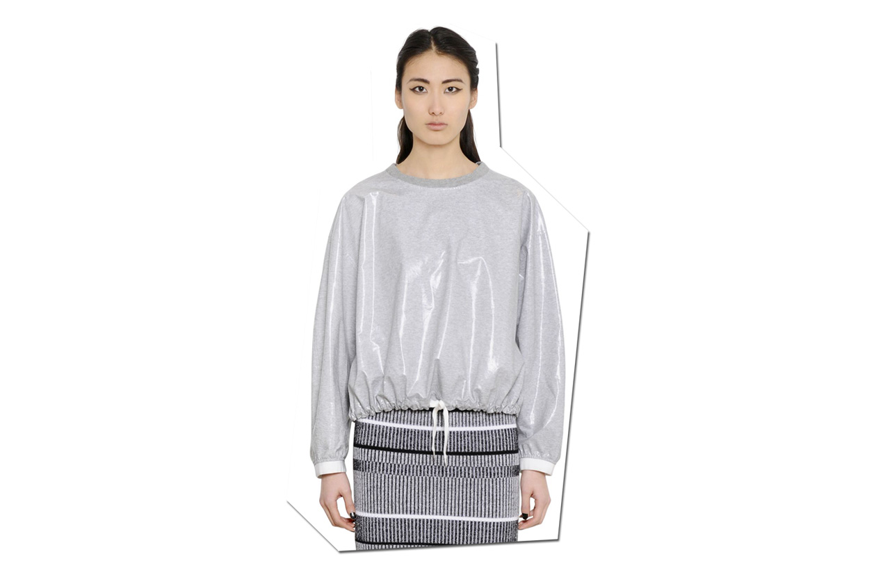 felpa lurex alexander wang luisaviaroma