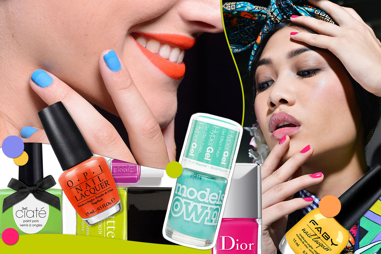 Smalti neon e fluo: la manicure si veste di colori pop per l’estate