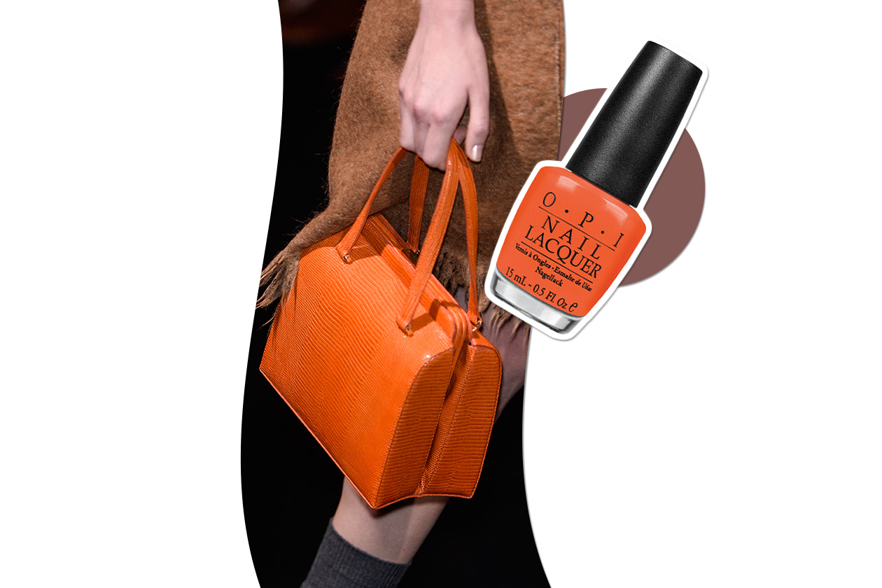 Beauty borse e smalti ai 2014 15 Alberta Ferretti Opi