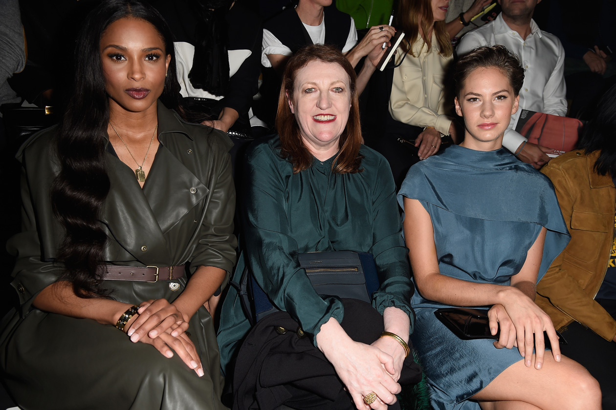 Ciara, Glenda Bailey and Emma Ferrer