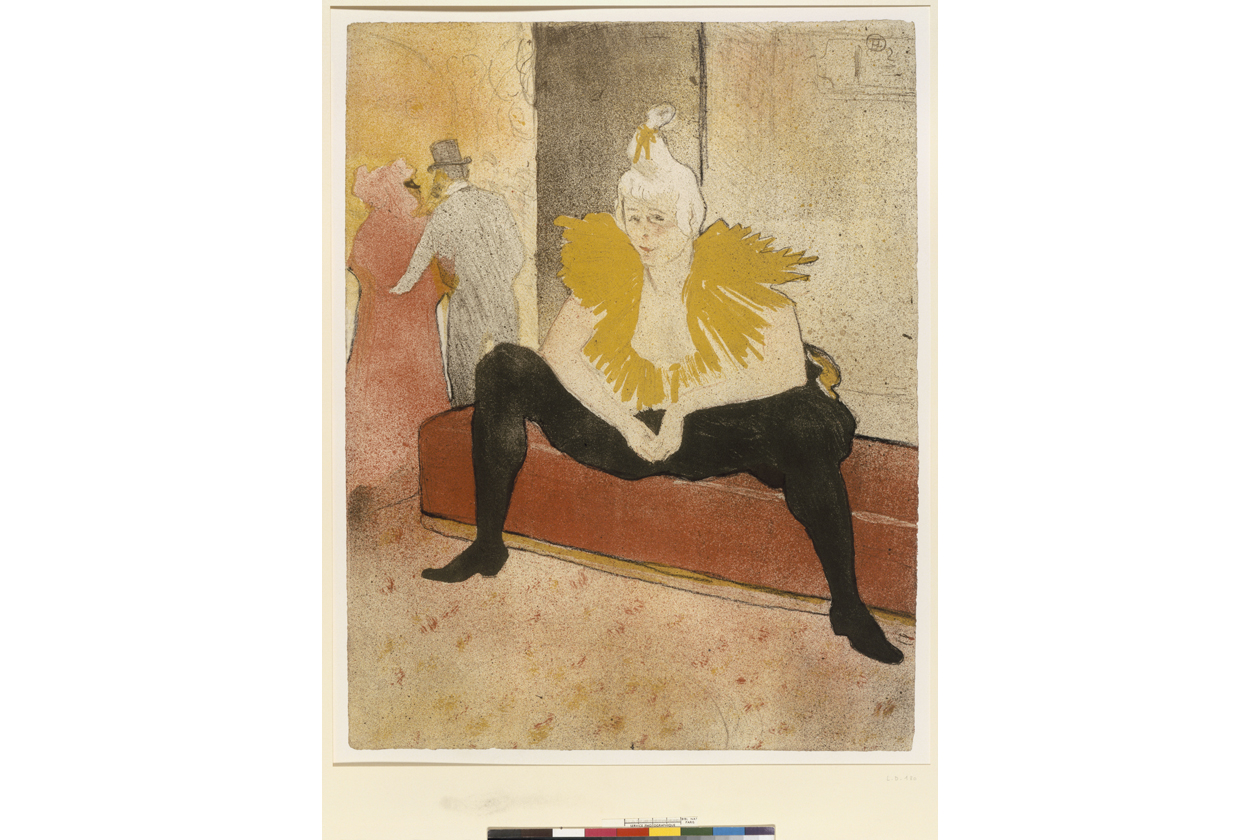 Elles Clownesse Assise Toulouse Lautrec