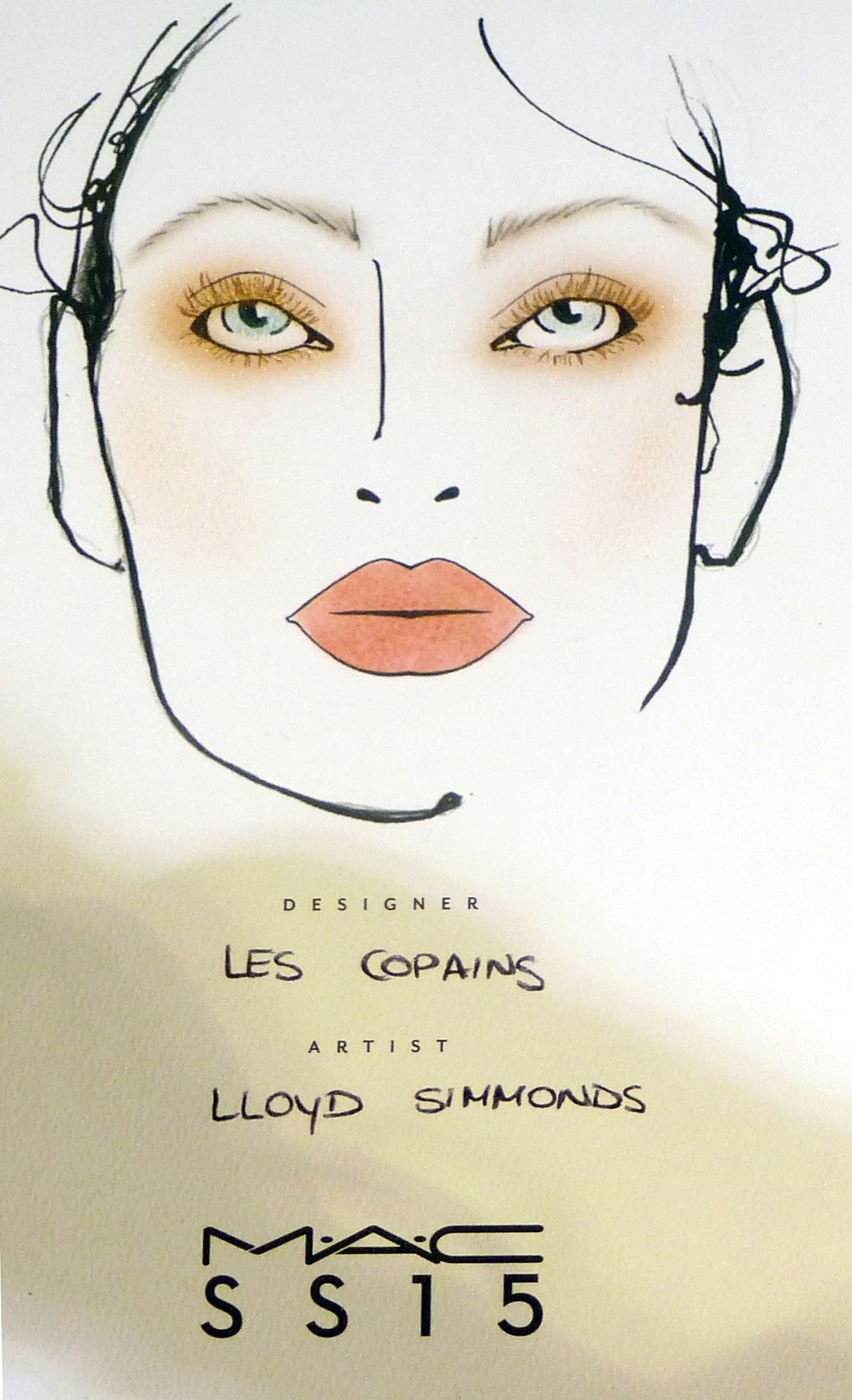 MAKE UP: LA FACE CHART