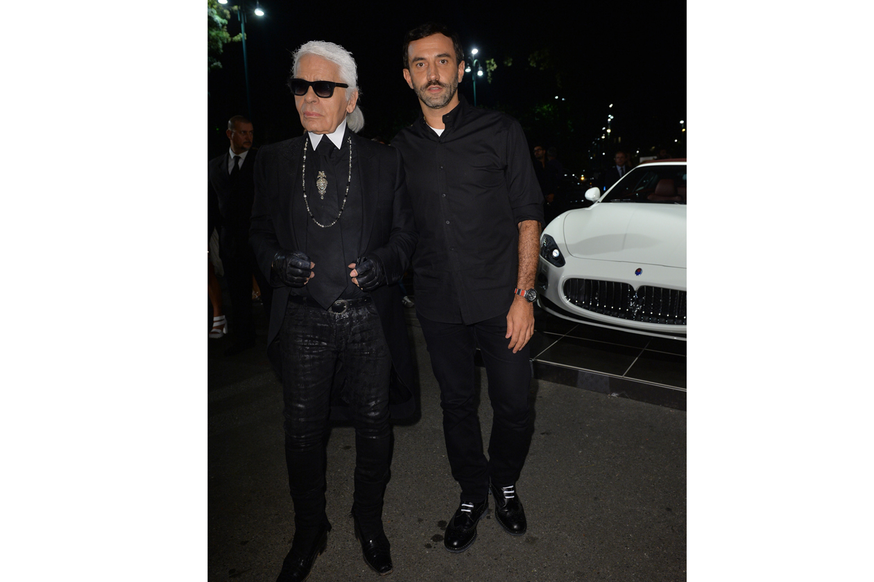 Maserati partner ufficiale della mostra “Vogue Archive Celebrating 50th Anniversary of Fashion” Karl Lagerfeld, Riccardo Tisci