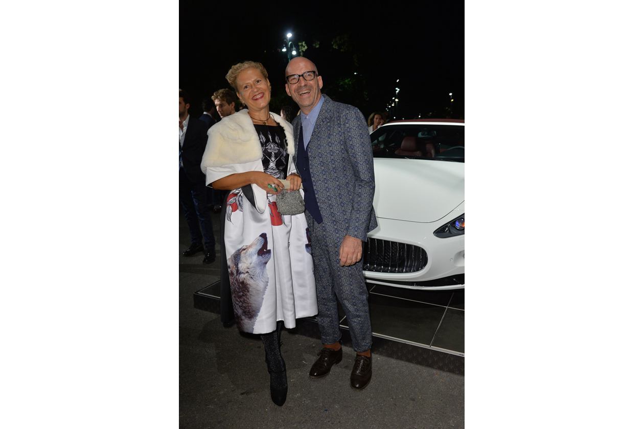 Maserati partner ufficiale della mostra “Vogue Archive Celebrating 50th Anniversary of Fashion” Patrizia Marras, Antonio Marras