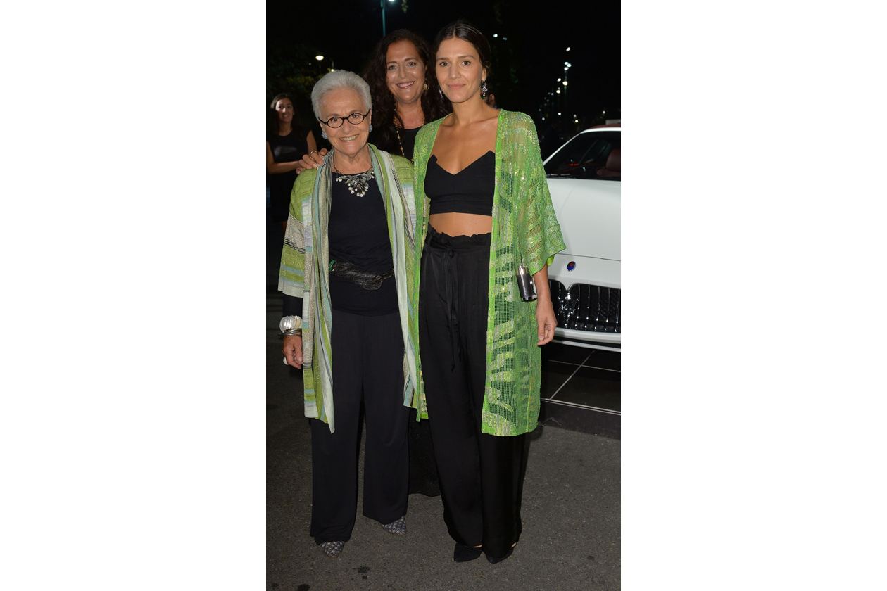 Maserati partner ufficiale della mostra “Vogue Archive Celebrating 50th Anniversary of Fashion” Rosita Missoni, Angela Missoni, Margherita Missoni