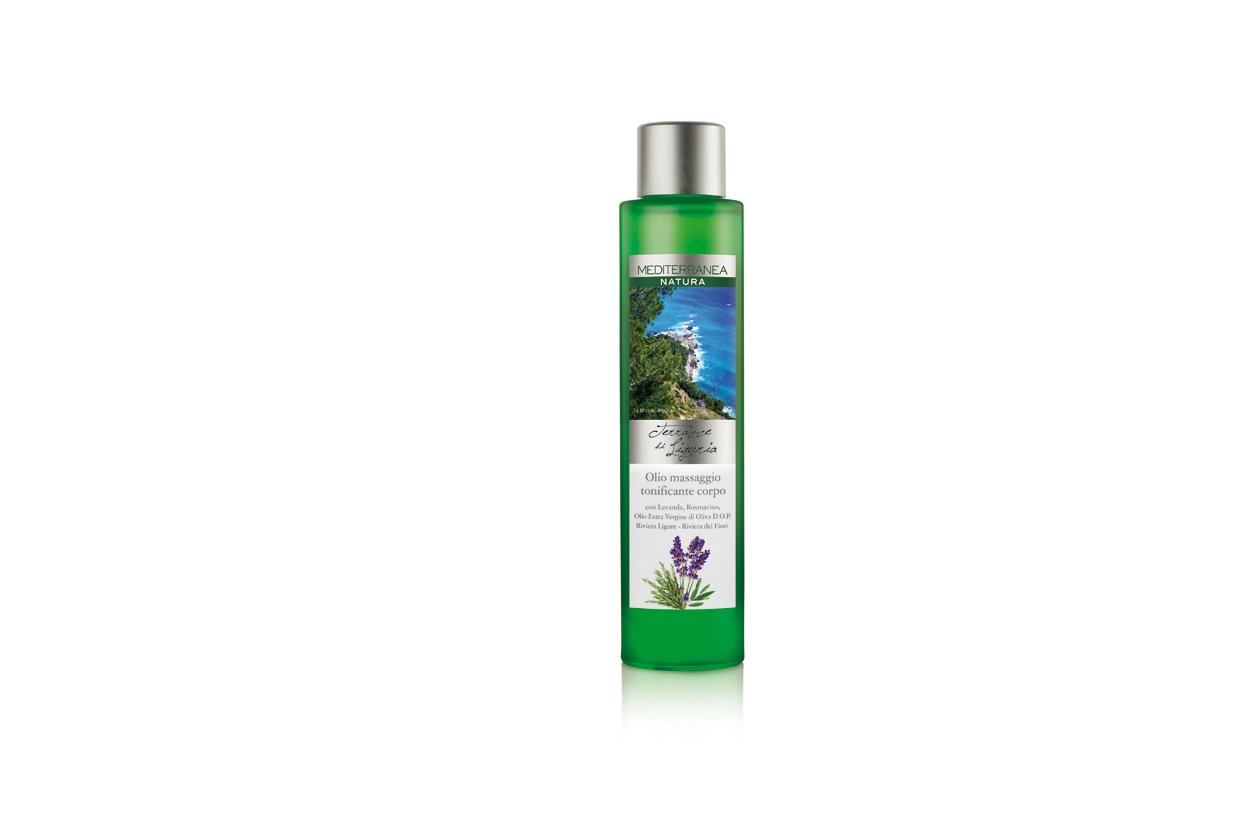 Tonic Body olio Mediterranea Terrazze di Liguria Olio Massaggio Tonificante Corpo