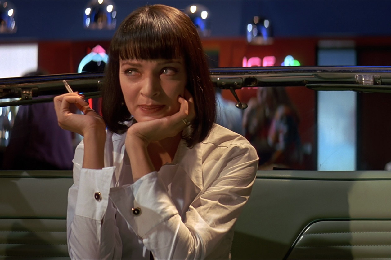 Uno scatto del film “Pulp Fiction”