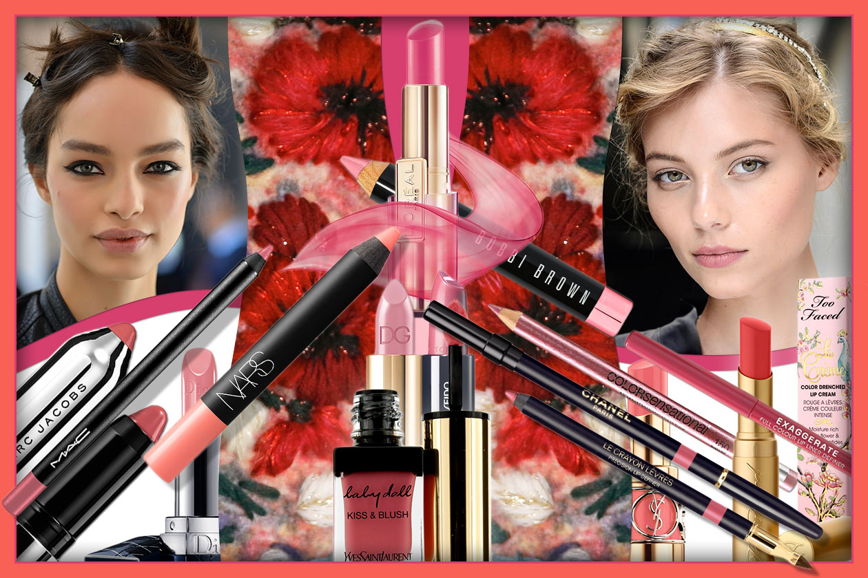 Rossetti rosa: lipstick e matite labbra per rosy lips