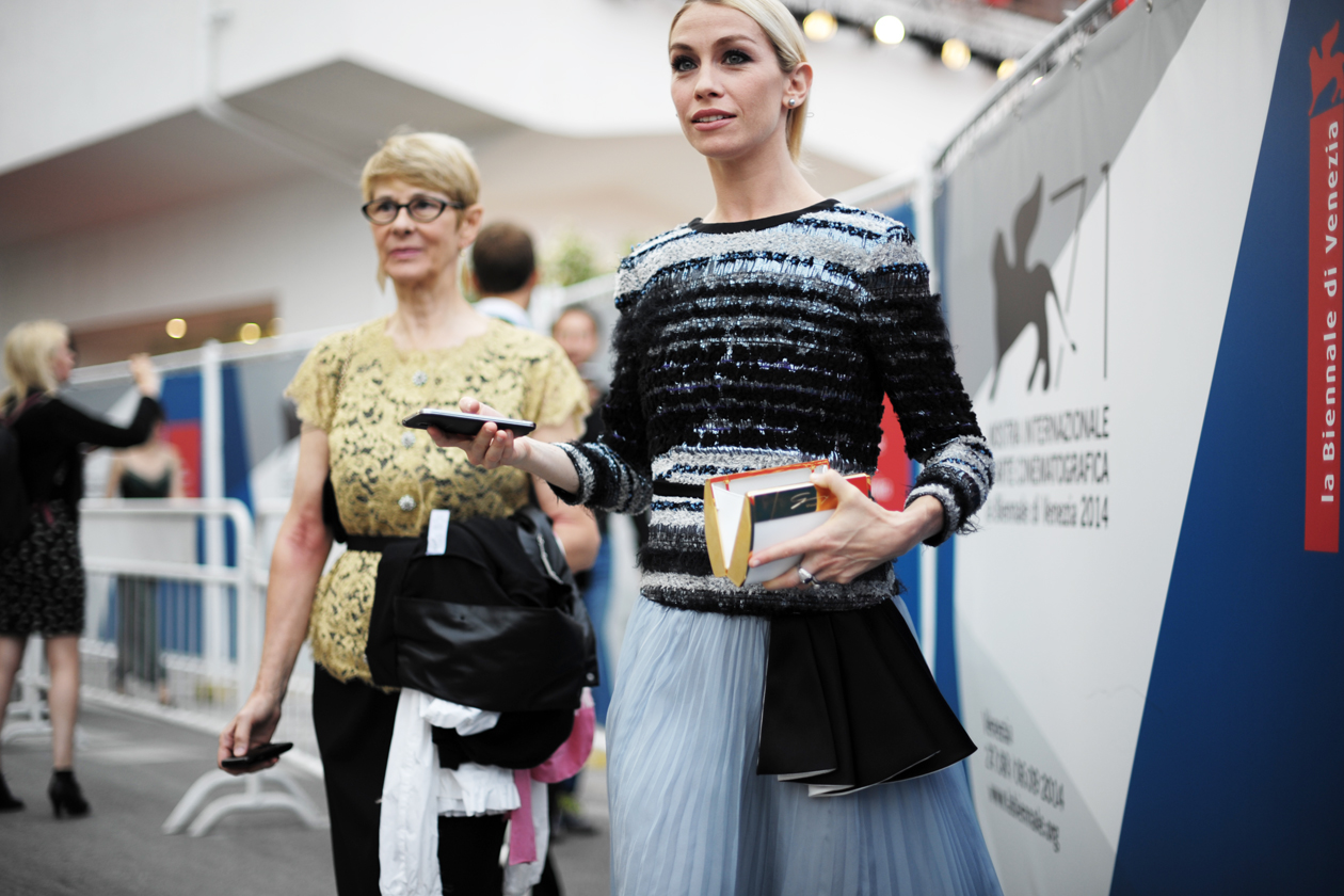Streetstyle alla 71esima Mostra del Cinema