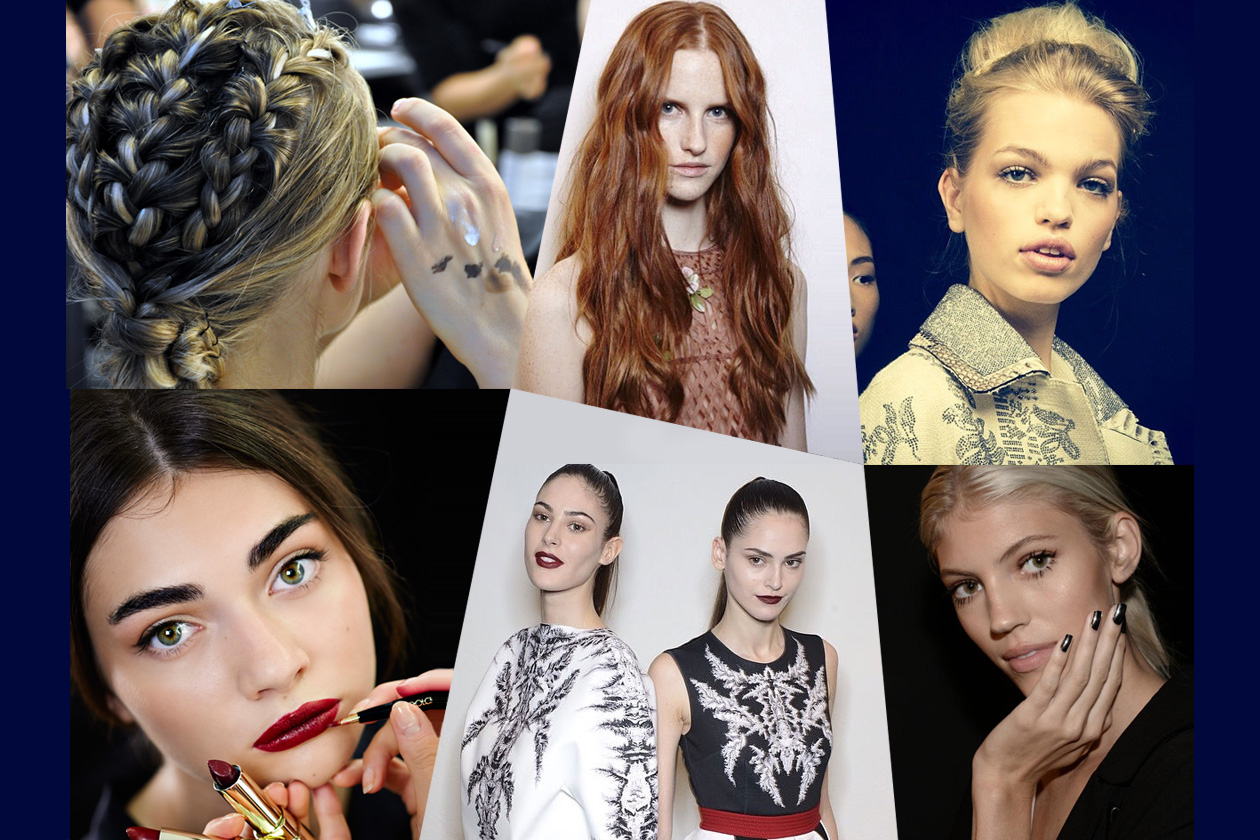 Tendenze dalla Milano Fashion Week: trucco, capelli e unghie primavera/estate 2015