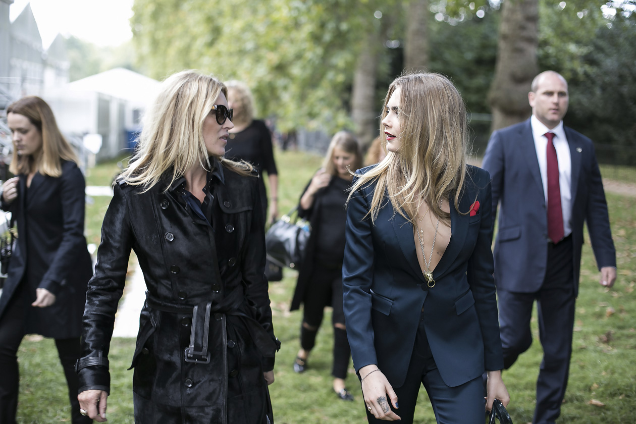 Burberry Prorsum PE 2015: il dietro le quinte
