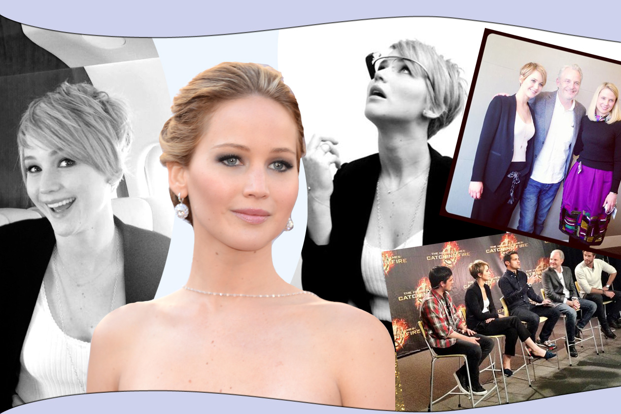 Jennifer Lawrence: tutti gli hairstyle dal pixie cut corto al raccolto chic al caschetto scalato