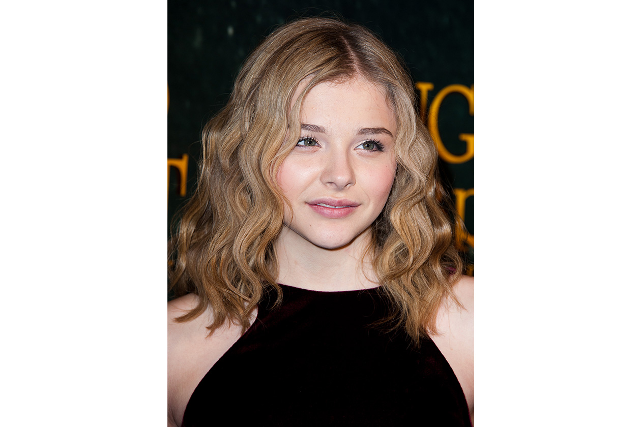 Chloë Grace Moretz: bob con onde definite