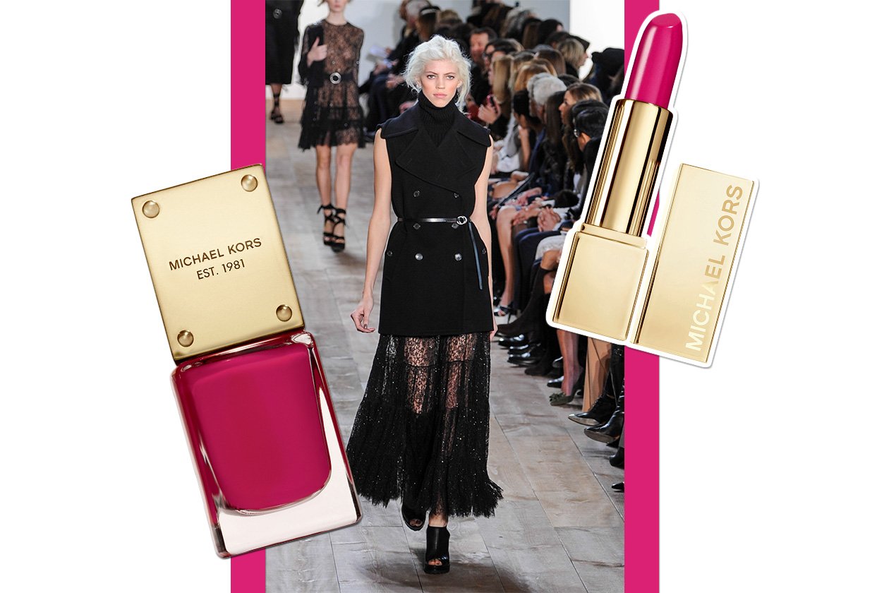 Michael Kors Black & fuchsia