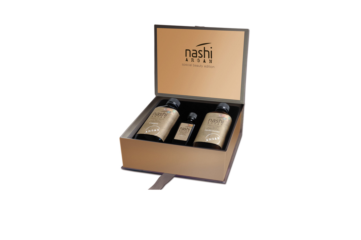 Ragali di Natale low cost: Nashi Argan Christmas Box Capelli Perfetti