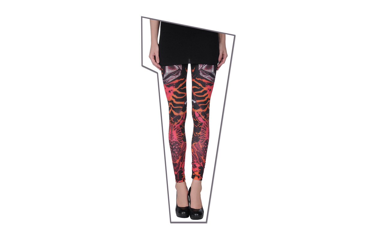 Trucco punk e chiodo: leggings Alexander Mc Queen