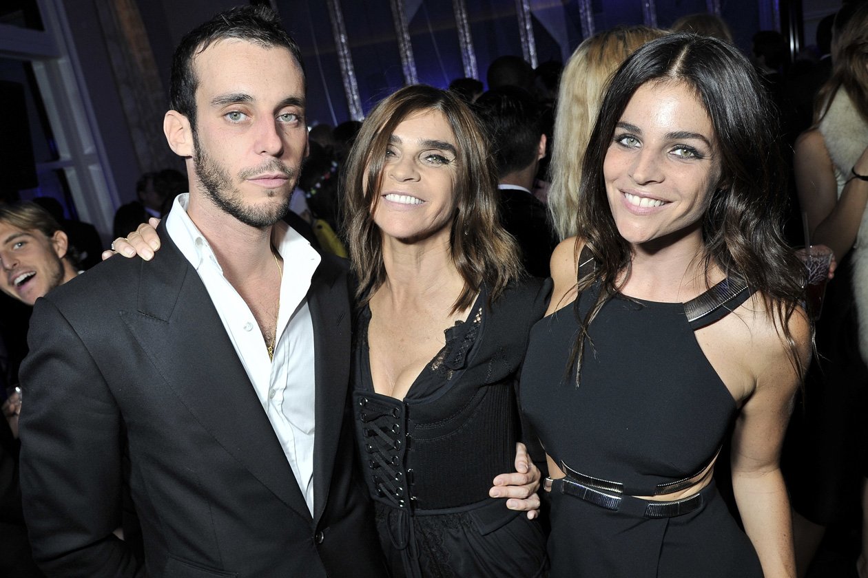 Vladimir Restoin Roitfeld & Carine Roitfeld & Julia Restoin Roitfeld