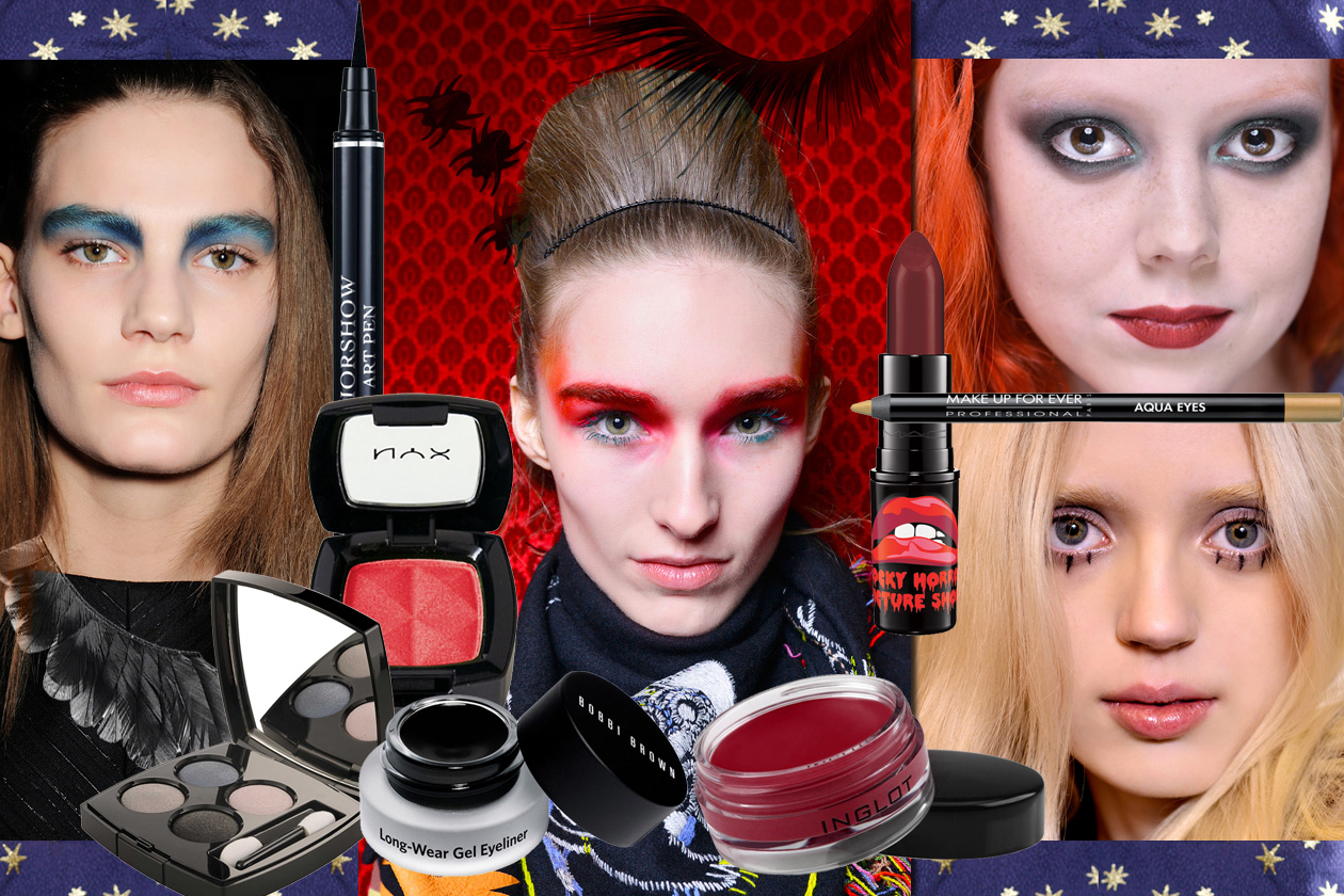 Trucco Halloween: le idee più glamour per make up gotico-dark