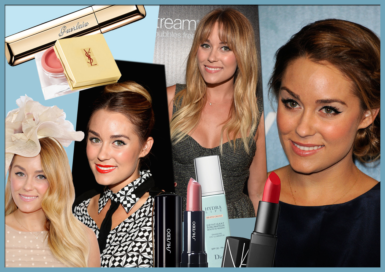 Lauren Conrad: i beauty look con eyeliner e rossetti colorati