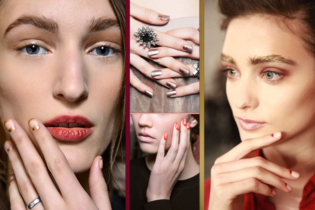 Nail art: tutte le tendenze dell’Autunno/Inverno 14-15  dalle sfilate
