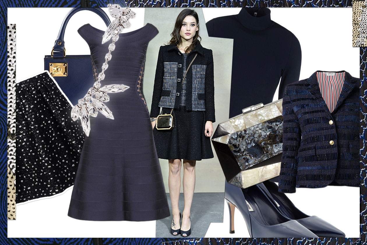 Get the Look: Astrid Berges Frisbey in total look Chanel