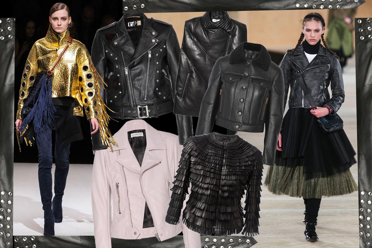 Giacche in pelle: tutte le tendenze per l’autunno 2014