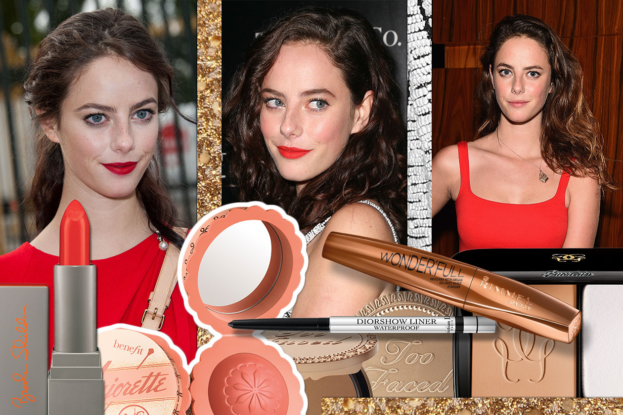 Kaya Scodelario: i beauty look con smokey eyes e rossetto rosso