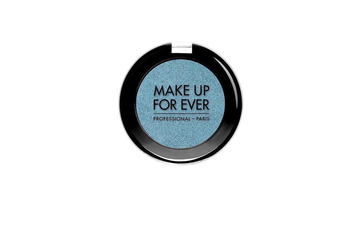 BEAUTY OCCHI DI GHIACCIO​ Make up occhi azzurro Make Up Forever Artist Shadow Mono I 210 Turquoise Clair