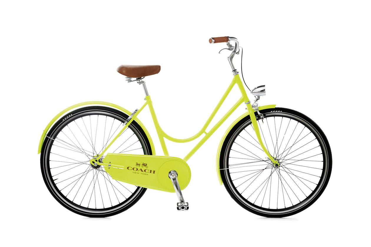 C.O.A.C.H Neon Glo Lime Bike