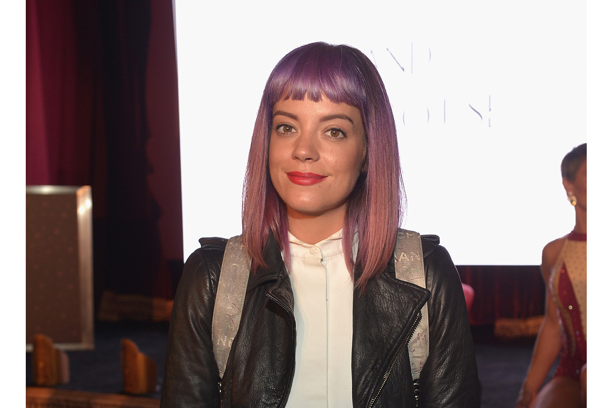 Capelli rosa: Lily Allen