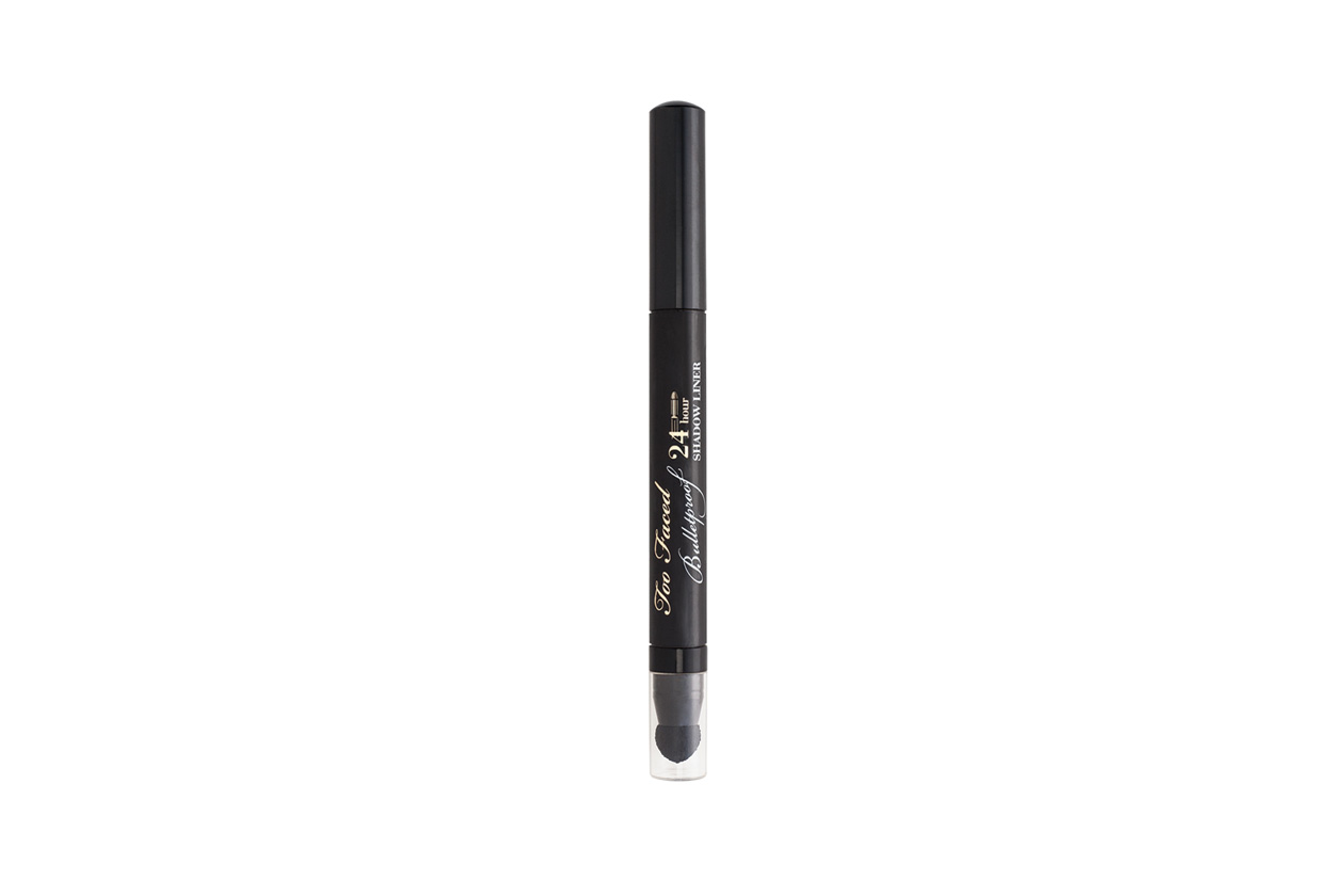 Emily Kinney beauty look: Too Faced Bulletproof Shadow Liners Blackout