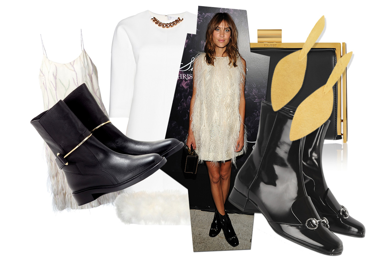 Fashion Get The Look Alexa Chung feather look 00 Cover collage