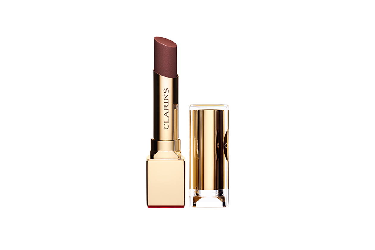 I ROSSETTI NUDE E MARRONE: Rouge Eclat 19 Chestnut Brown di Clarins